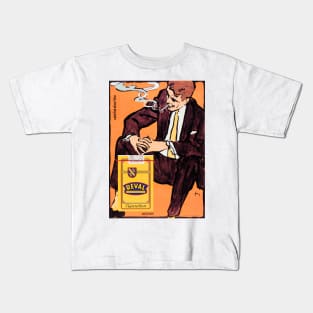 REVAL Naturrein Cigaretten by Gerd Grimm Vintage Germany Tobacco Advertisement Kids T-Shirt